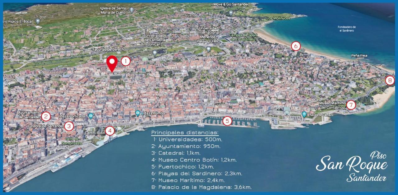 Piso San Roque 3 Hab Cerca Del Centro Y Universidad Apartment Santander Ngoại thất bức ảnh